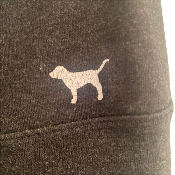 Pink Victoria Secret Black/Maroon/White Leggings Sz S - Picture 4 of 9